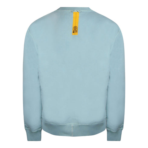 Parajumpers Rescue Logo Light Blue Sweatshirt L